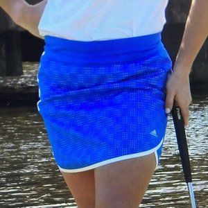 Women's Blue Adidas Golf Skort Size M